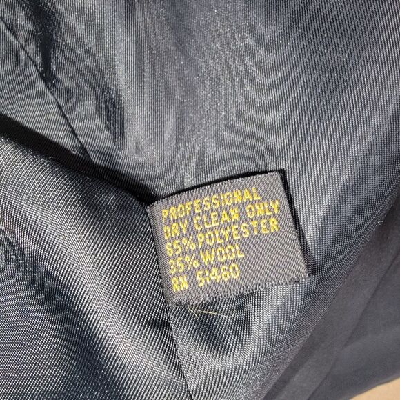Witty Brothers Gray Pinstripe Sports Coat Blazer Size 54R Wool Blend - Picture 8 of 10